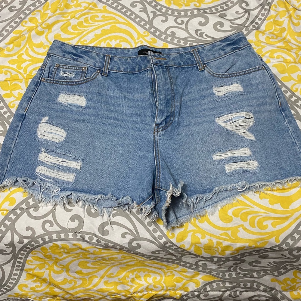 Blue Jean Shorts